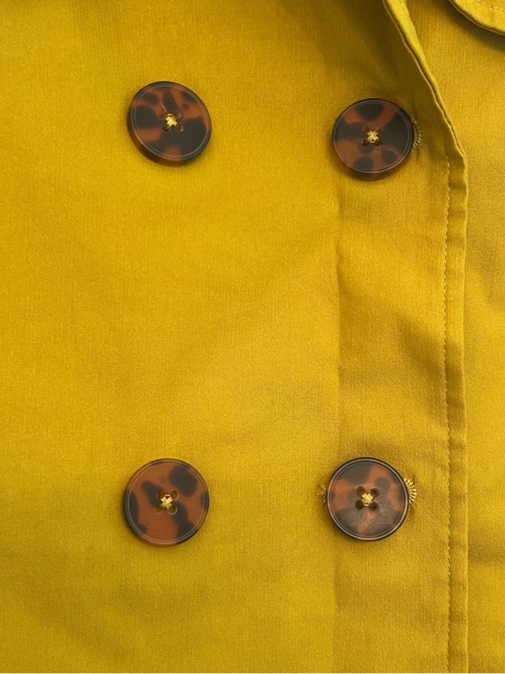 Nine West Cropped Trench Coat Size M 🆕 - Picture 4 of 7